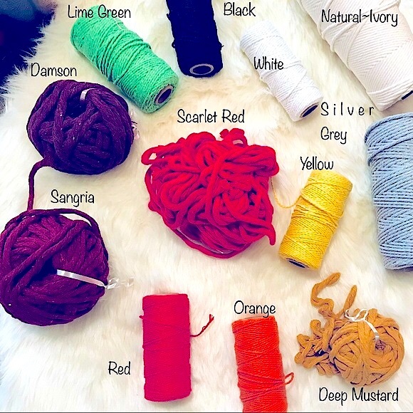 🌟HOST PICK🌟Soul Embellishments Handcrafted w/Love Macrame Coaster Mats Sets